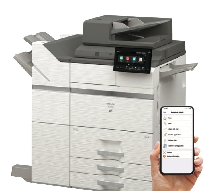 Monochrome (b&w) sharp printers | monochrome printers 7 Bp-70m75_70m90-black-white-copier