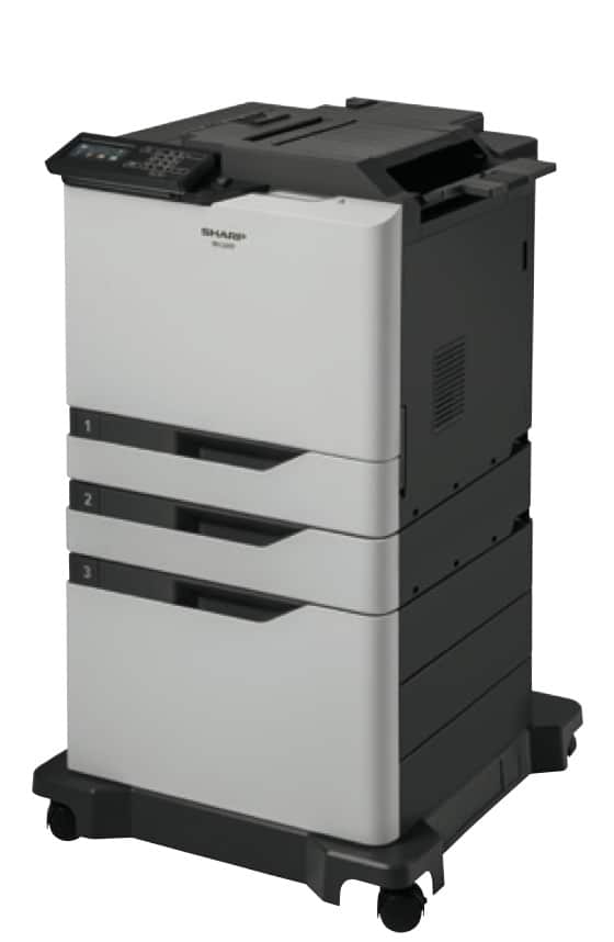 mx c607p sharp color printer
