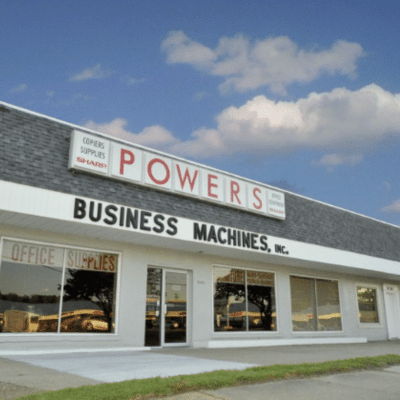 Our story: building community through powers business machines 4 Powers business machines office building