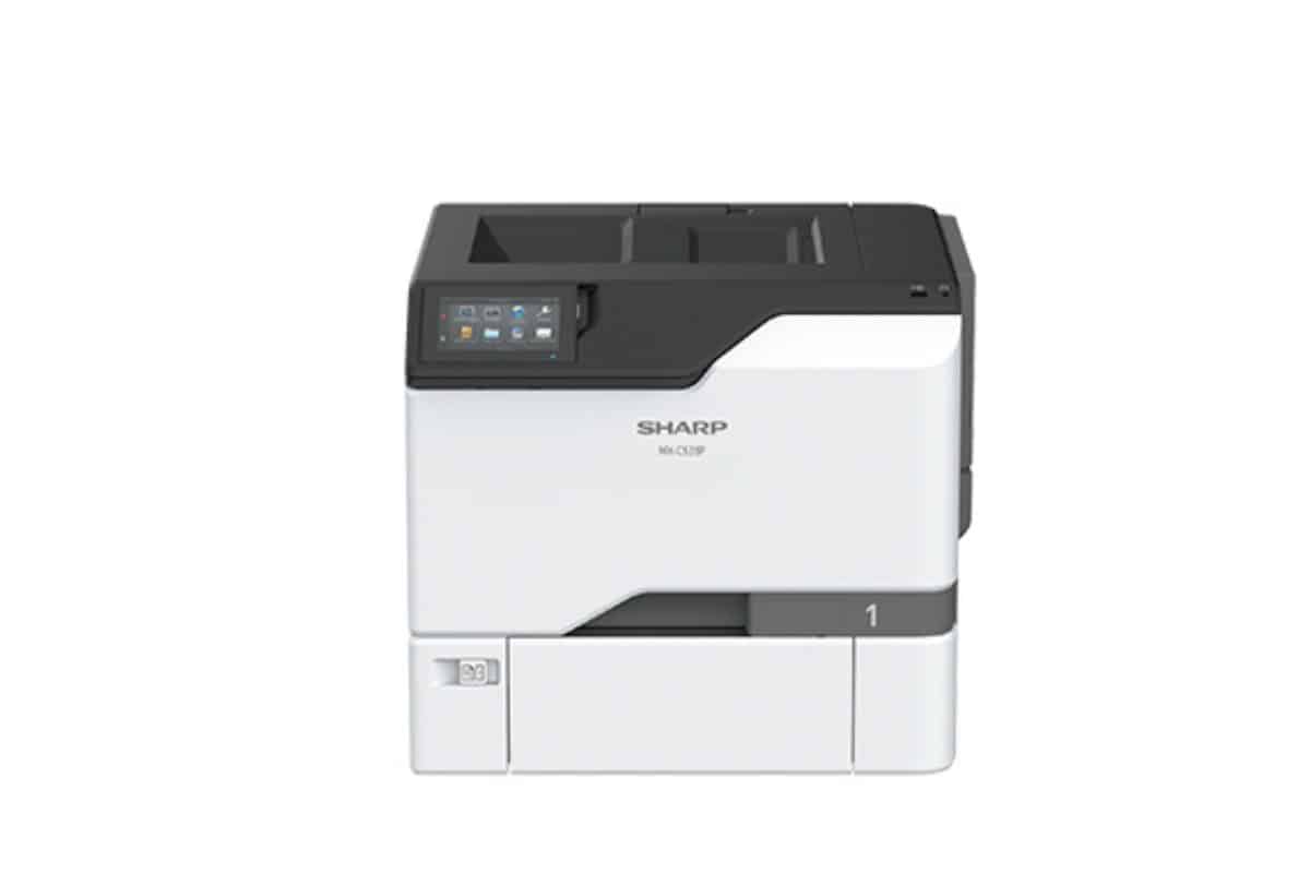 Powers-business-machines-mx-c528p Sharp mx-c528p color printer for high-performance office printing and document management